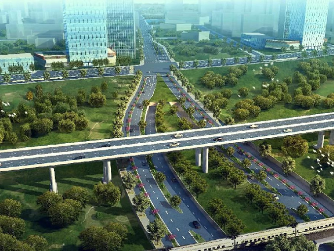 杭州市錢江世紀(jì)城亞運(yùn)村片區(qū)市政基礎(chǔ)設(shè)施建設(shè)工程（一期）——奔競(jìng)大道（鴻寧路—緯五路）工程