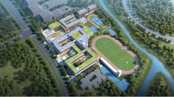 恒馳鋼構(gòu)再添教育新地標(biāo)！成功簽約上海楊浦新江灣城學(xué)校項(xiàng)目